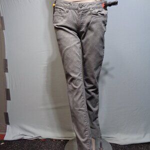Prana gray fractal print active pants size 8/29